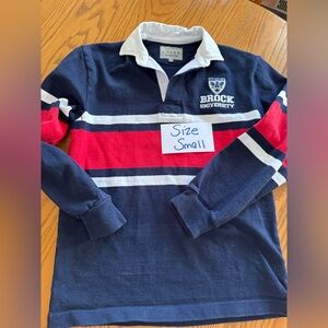 Brock University size small. Unisex. Like new